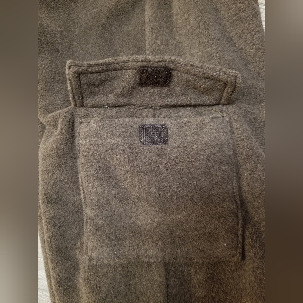 2006 nwt Janie and Jack 2006 brown  SUPER-SOFT warm fleece pants 12-18 months - Picture 4 of 5